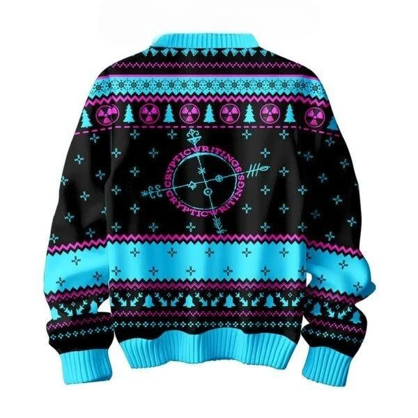 Megadeth Cryptic Writings Christmas Ugly Sweater