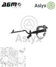 TUBO POMPA ACQUA ASLYX X FIAT BRAVO 500 PUNTO EVO ABARTH ALFA MITO 1.4 55229071