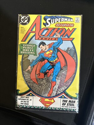Superman Returns To Action Comics #643 Dc comics 