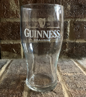 Guinness Pint Beer Glass Harp 1759 (Brand New)