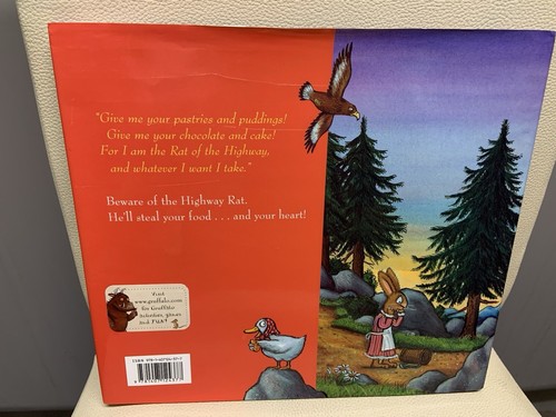 Julia Donaldson 1/1 1st Edition The Highway Rat VG Condition Axel Scheffler - Picture 2 of 8