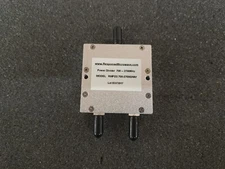 New, Response MicroWave, RMPD2.700-2700QMAF, SPLITTER 2 WAY QMA 50 OHM 4-40 MNT 