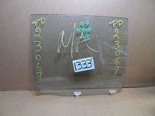 07 08 09 10 11 12 Versa Hatch Back REAR DRIVER Side Door Glass USED #1333-V