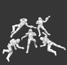 Star Wars Legion Stormtroopers EXPANSION Proxy Models 3d Printed