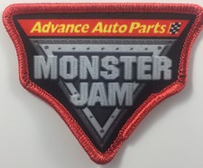 Monster Jam / Advance Auto Parts - Promotional Event Patch - 3" x 2-1/4" - New
