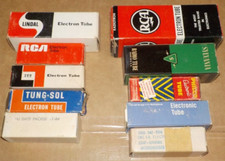 Lot of 10 VINTAGE TUBES TV stereo amp music equipment never used