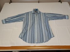 New THOMAS DEAN TD Men's Executive Dress Casual L/S Shirt LG Retail 125