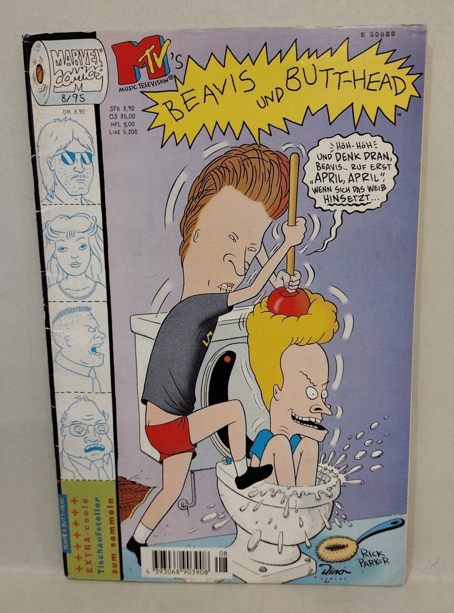Beavis And Butt-Head (1995) Marvel German Edition #8 Comic Dino