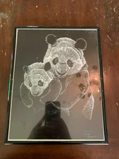Jemeyson Panda Art Print Framed Signed and Numbered 161/450