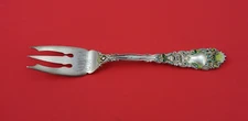 Renaissance by Dominick and Haff Sterling Salad Fork vermeil 3-Tine Enameled 6"