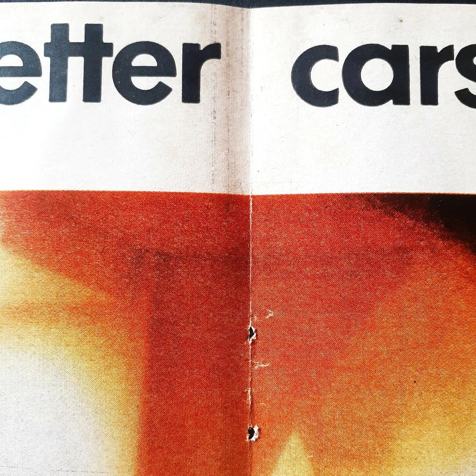 Mercury Cougar XR -7 car ad Vintage 1971 original center fold advertisement  - Image 4 of 4