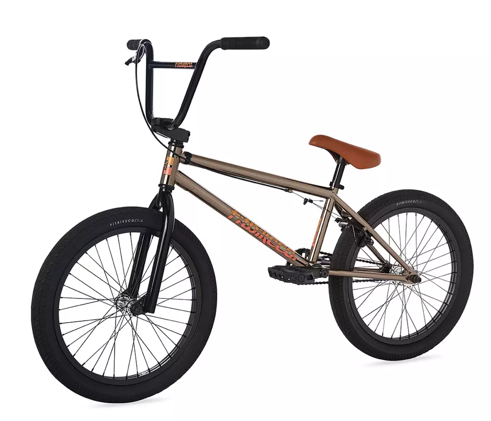 2023 FIT BIKE CO SERIES ONE SMOKED CHROME 20.25 COMPLETE BMX BIKE