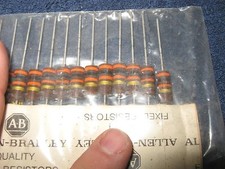 *NEW* (lot of 25) Allen Bradley 30K Ohm Resistors, 2 Watt, 5% tol, RC42GF303J