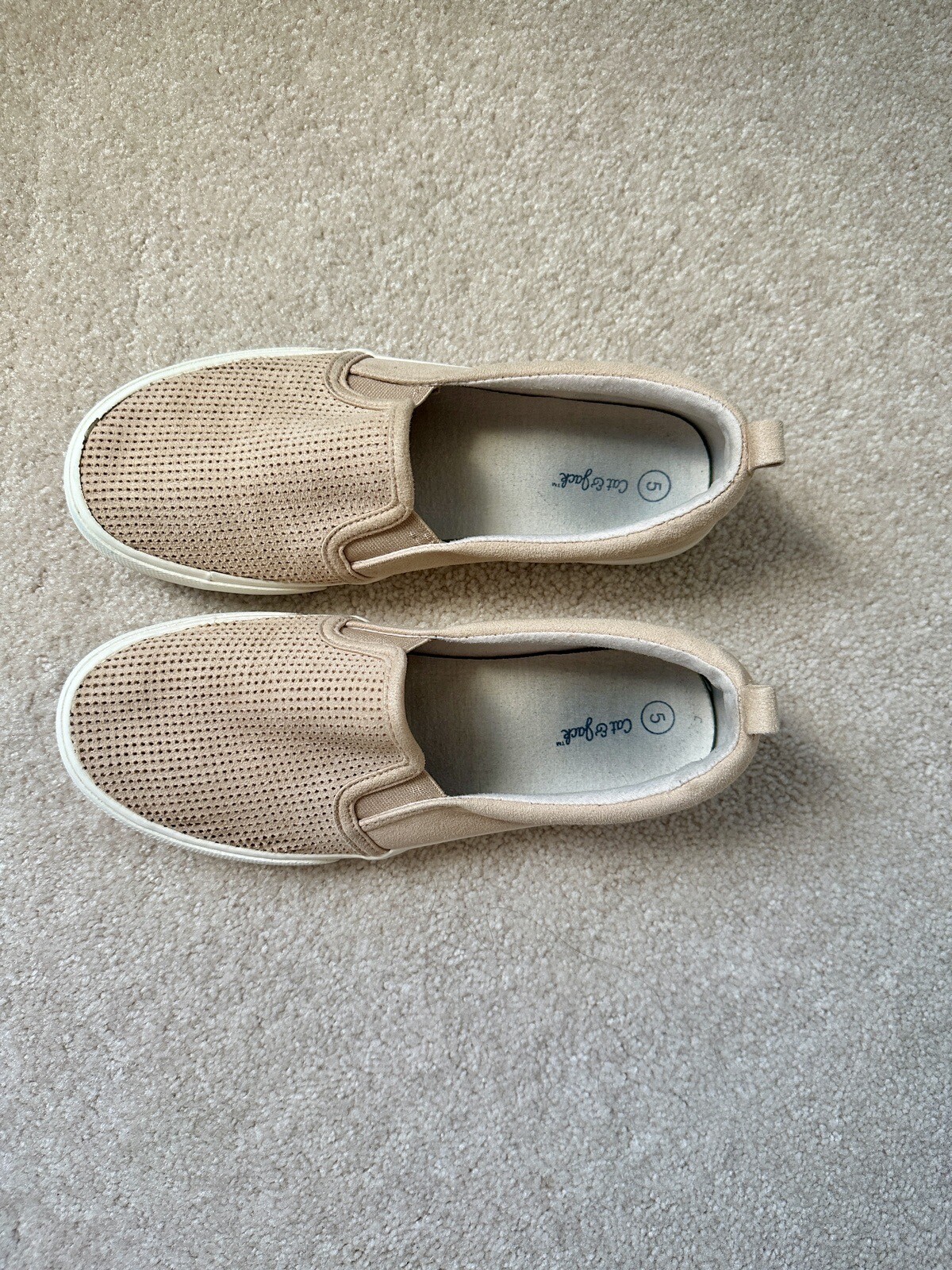 Girls' Anna Slip on Quilted Sneakers - Cat & Jack& main image 0