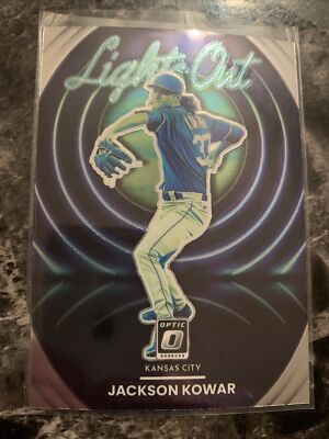 Jackson Kowar  2022 Donruss Optic  Baseball Lights Out Lo-4