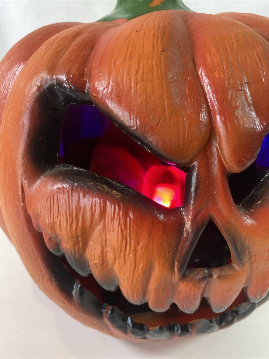 Pan Asian Creations Pumpkin Halloween Light-Up Blow Mold Jack-O