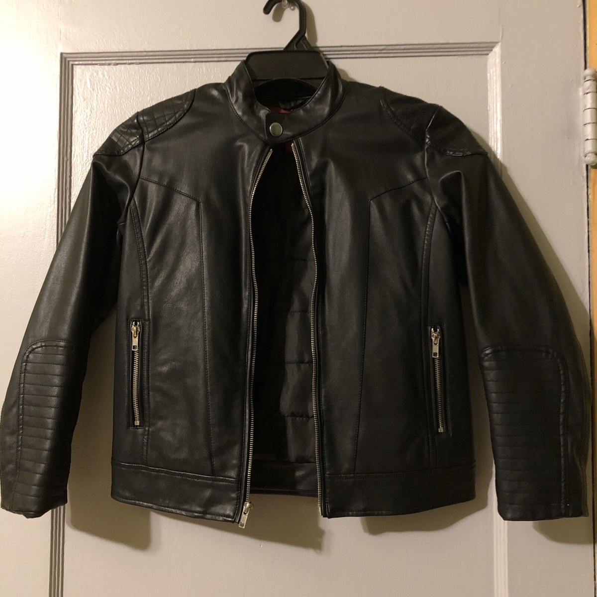 arizona faux leather jacket Boys Size M