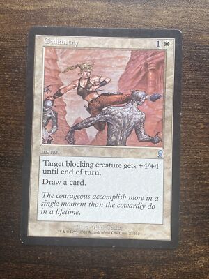 Gallantry Odyssey 23/350 MTG Magic The Gathering D9918*