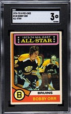 1974-75 O-Pee-Chee #130 Bobby Orr - All Star