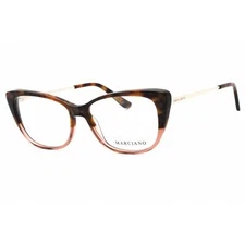 Guess By Marciano Women's Eyeglasses Dark Havana Full Rim Cat Eye GM0352 052