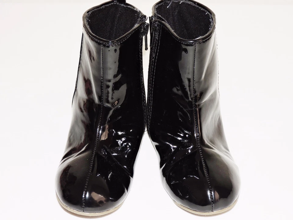 GAP истинный черный праздник ботинки V2 современный бант молнии туфли нарядный дошкольного 10 осени - Изображение 2 из 4