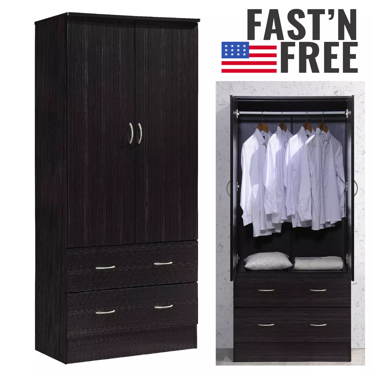 Repel Bearing circle Location Armario De Ropa Closet Con Cajones Para Dormitorio Cuarto Madera Ropero Guardar | eBay Repel Bearing circle Location Armario De Ropa Closet Con Cajones Para Dormitorio Cuarto Madera Ropero Guardar | eBay