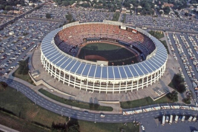 Atlanta Braves FULTON COUNTY STADIUM Die Startrampe 4 x 6 Foto