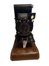 Kodak Vest Pocket Model B Camera 1930s Collector Folding Camera w/Case Untested
