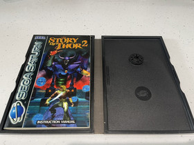 The Story Of Thor 2 Empty Box & Instruction Manual Only For The Sega Saturn UK