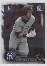 2016 Bowman Draft Chrome Draft Picks Dom Thompson-Williams #BDC-23 0f6
