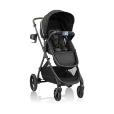  Color:Dubhan Black Evenflo-Shyft Intuiti Stroller 14348