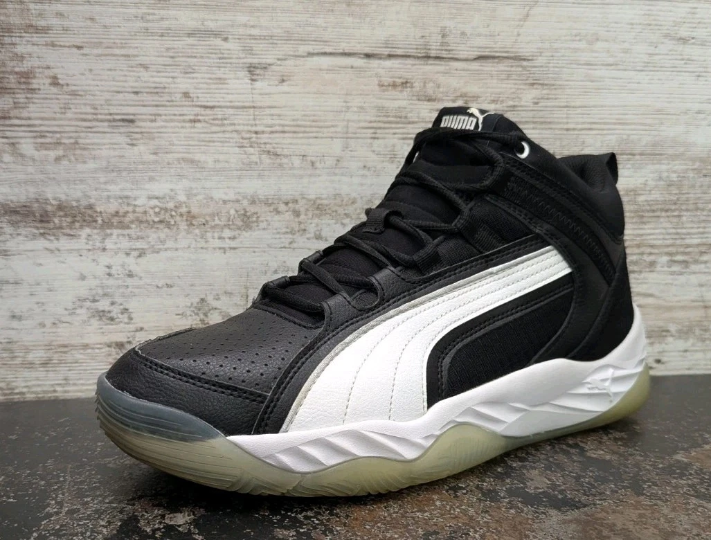 Puma Men’s Rebound Future Evo Core Black and White Sneakers New in Box Sz 13 $57 PUMA Rebound Future Evo  main image 2