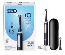 Oral-B iO Series 3 Limited Electric Toothbrush BLACK 2 Brush Heads