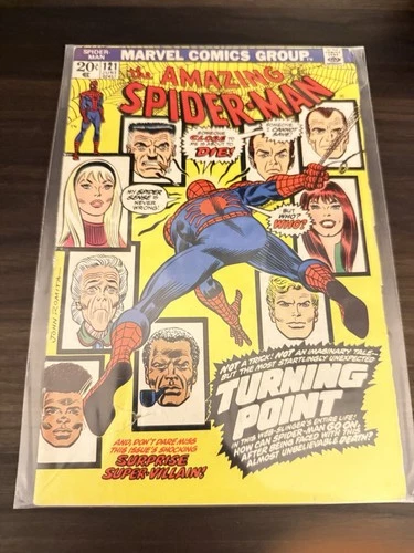 The Amazing Spider-Man #121 (Marvel 1973) VG-VG+ Condition Key Issue OW