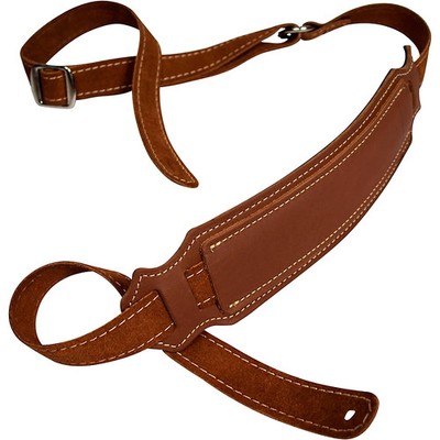 Franklin Strap Vintage 2.5'' Leather Strap Cognac 2.5 in.
