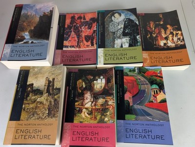 Norton Anthology of English Literature 8th Ed. Major Authors and Vol A B C D E F