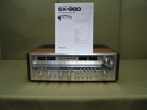 Pioneer SX-980 Vintage ( Circa 1978 )  Stereo Receiver ( Fully Tested/Manual )