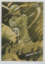 2021 Topps Fire We Have Liftoff Gold Minted Mookie Betts #WHL-8 09ju