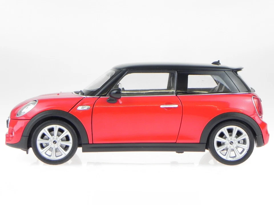 Mini Cooper S Typ F56 red modelcar 18050 Welly 1:18 - Image 4 of 4