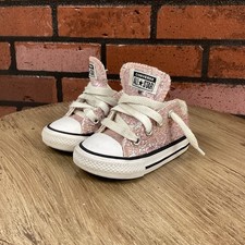 Converse Chuck Taylor All Star Toddler Girls' Glitter Sneakers Size 5