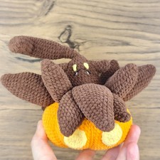 Handmade Amigurumi Crochet Pokemon Pumpkaboo Plushie