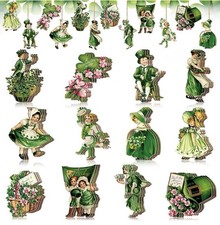 36 Pcs Vintage St. Patrick's Day Ornaments for Tree St. Patrick'sDay Decoration