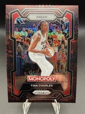 Tina Charles #71 Prizm Monopoly Classic Icon WNBA Basketball 2024 Atlanta Dream