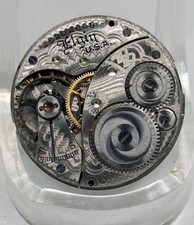 1911 Elgin 320 7J 0s Pocket Watch Not Running