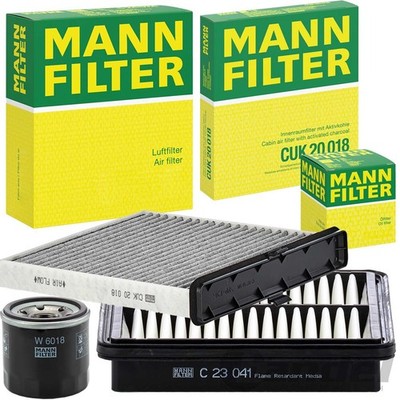 MANN FILTER INSPEKTIONSPAKET passend für MAZDA CX-3 DK / 2.0 SKYACTIVE 120-150PS