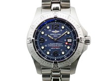 Breitling Super Ocean Steelfish A17390 A179C66PFA 2005-Box-Warranty Used