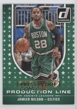 2014 Donruss Production Line Assists Press Proof Gold 9/10 Jameer Nelson #9 14tz
