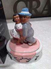 Clay Art Salt & Pepper Dancing the Swing #7324