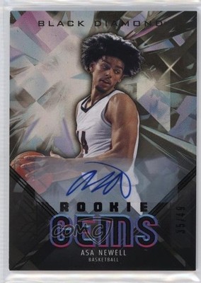 2025 Upper Deck Goodwin Champions Pure Black 35/49 Asa Newell Auto RC mp4