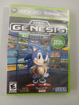 SEALED Sonic Ultimate Genesis Collection Microsoft Xbox 360 